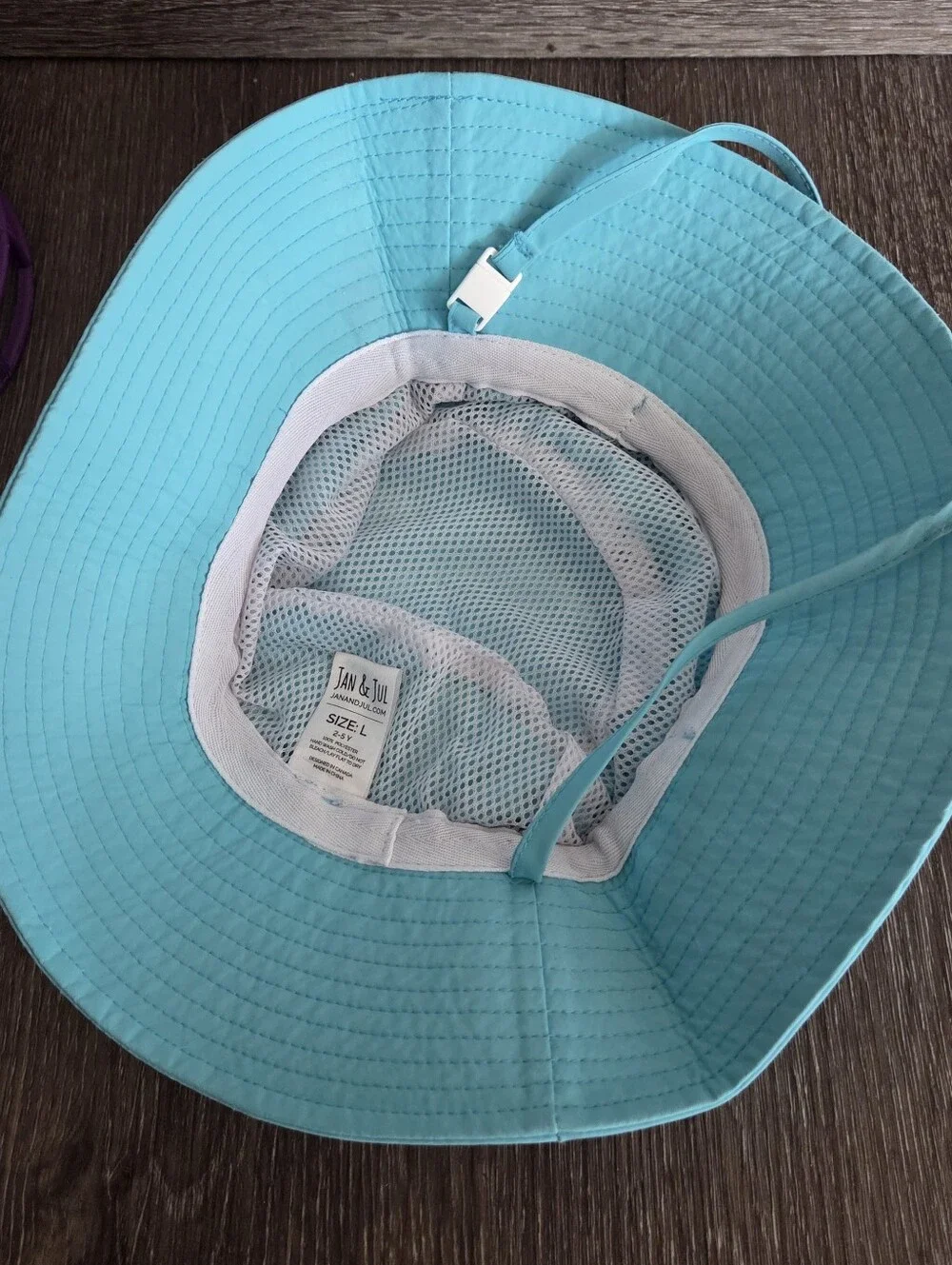 JAN & JUL Aqua Dry Bucket Hat - Teal - Large